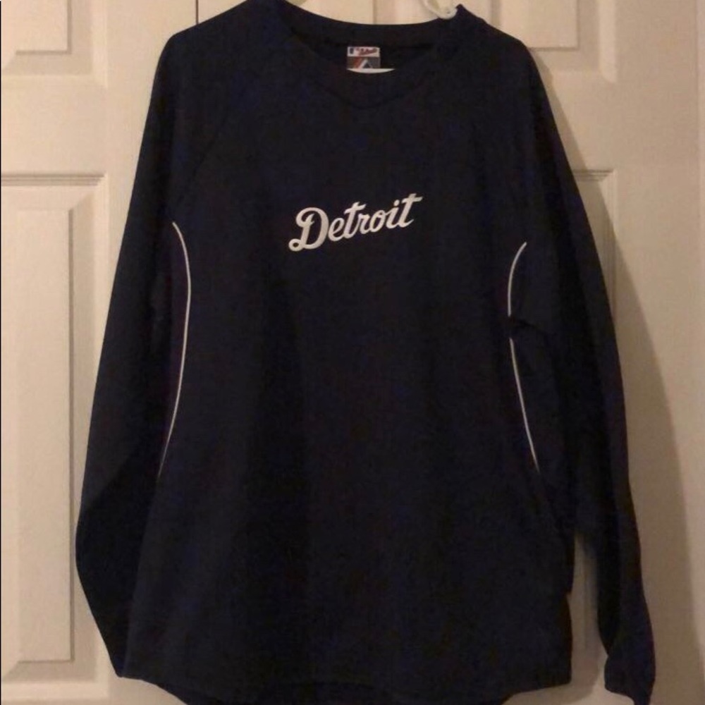 Majestic Therma Tech Fleece Sweatshirt Size Large